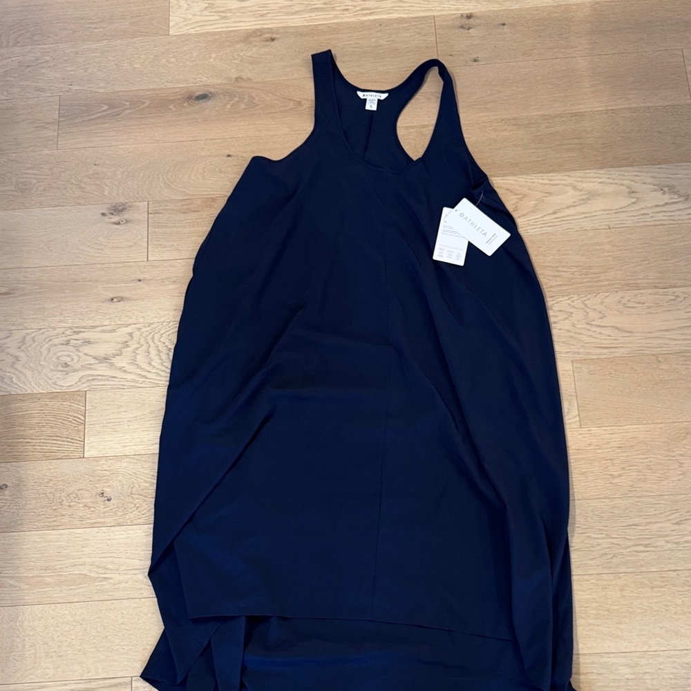 Athleta Midnight Blue High Low Dress